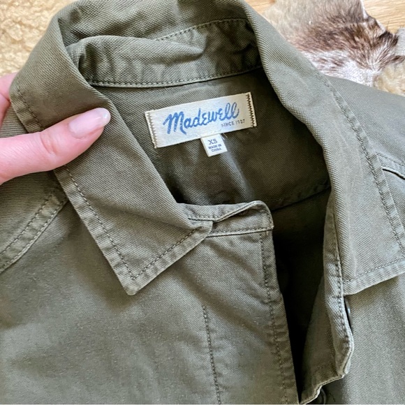 Madewell Army Green Utility Vest - Picture 3 of 7